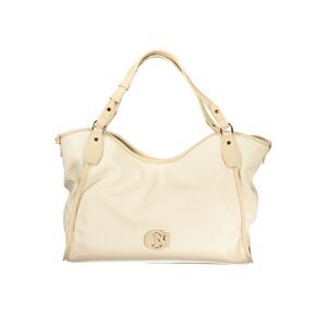 Cafenoir Beige Polyurethane Women Shoulder Women's Bag